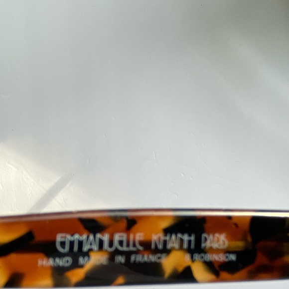 Emmanuelle Khanh, Paris Vintage Tortoise Shell Sunglasses - Picture 3 of 4